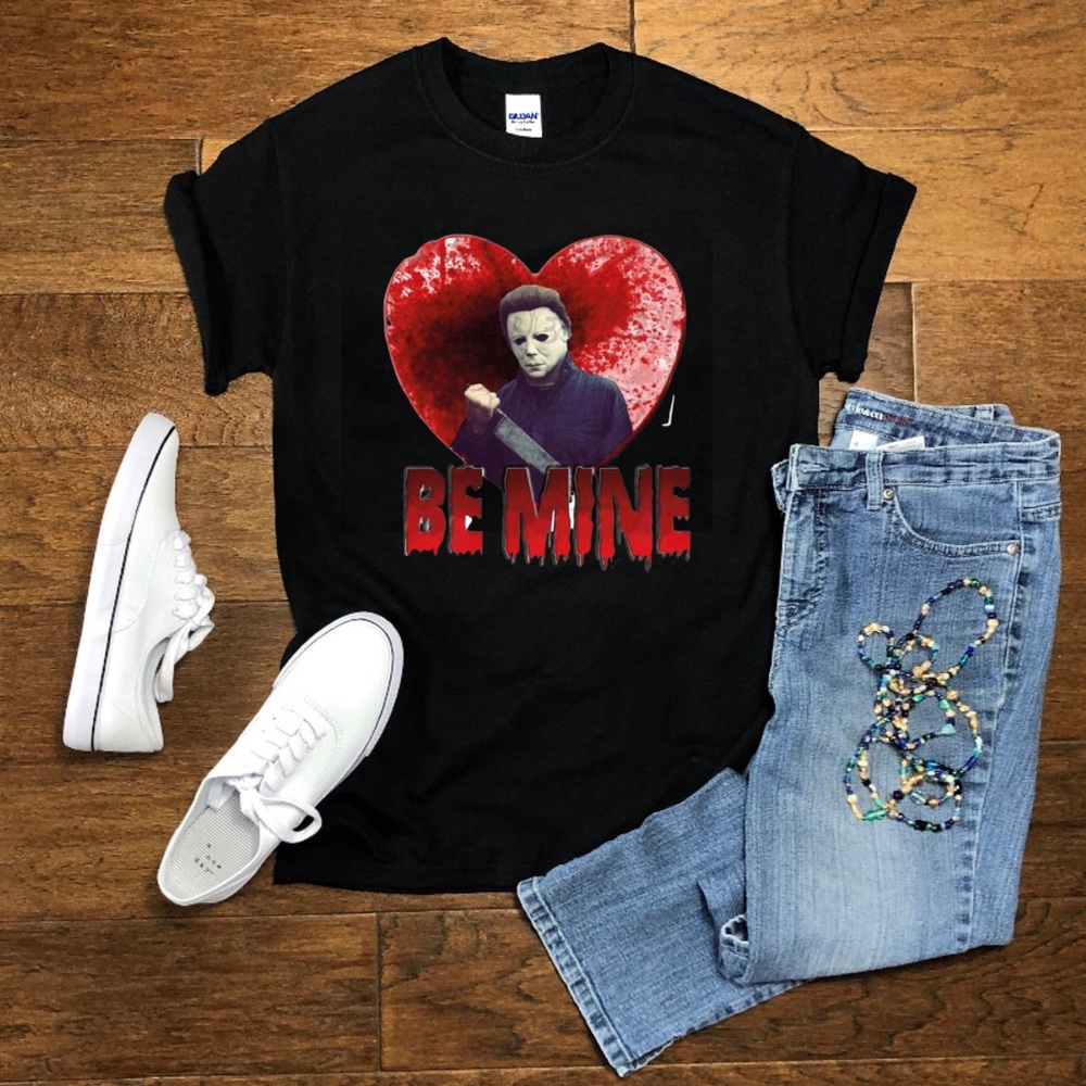 Michael Myers valentine tshirt